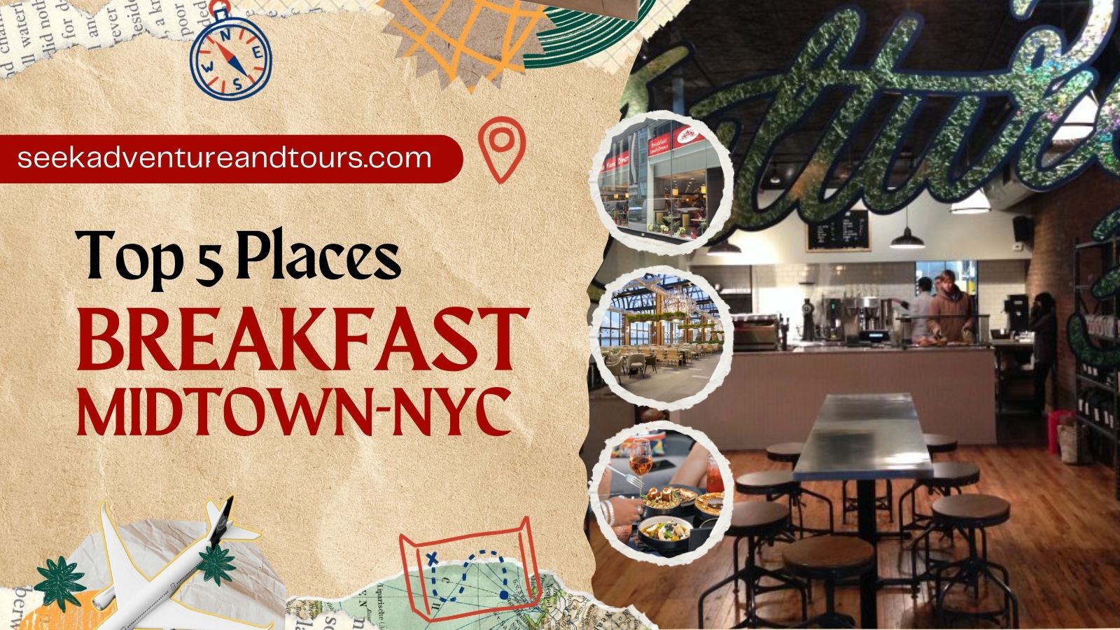 Top 5 Places for the Best Breakfast in New York Midtown