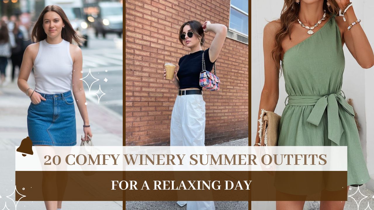 20 Comfy Winery Summer Outfits for a Relaxing Day